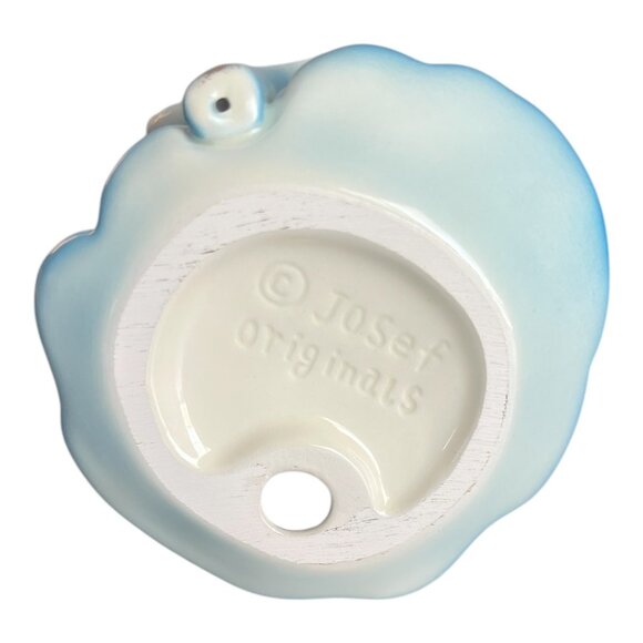 Vintage Josef Originals Birthday Girl Angel Age 9 Figurine Porcelain 5" Hand-Pai - Picture 6 of 7